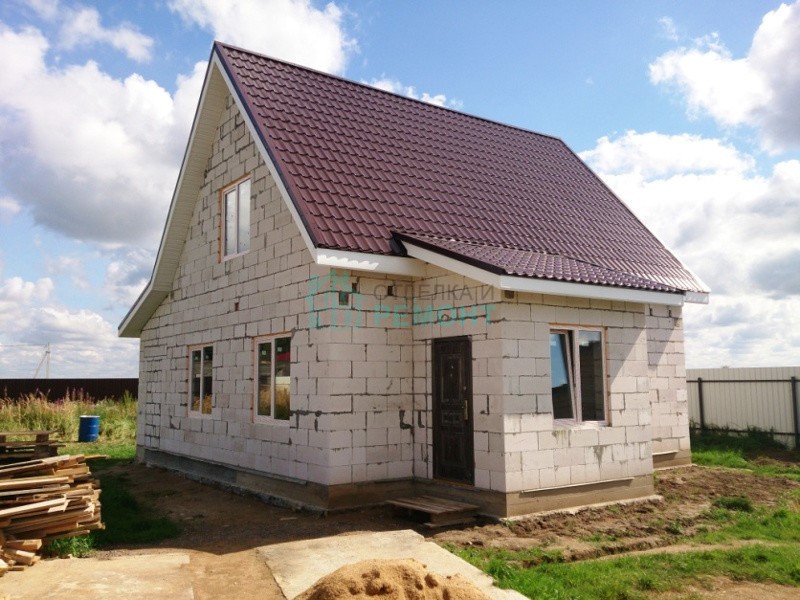 строительство домов из блока